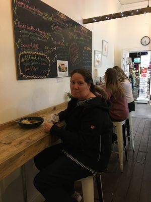 Daily changing menu at Chic Pea Vegan Cafe in Fremantle