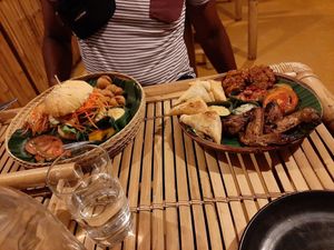 Themphe burger at Galanga in Bunutan