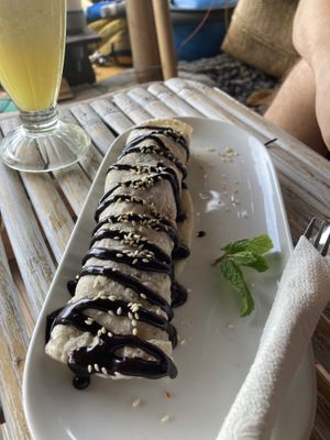Crepe  at Green Leaf Cafe in Jemuluk