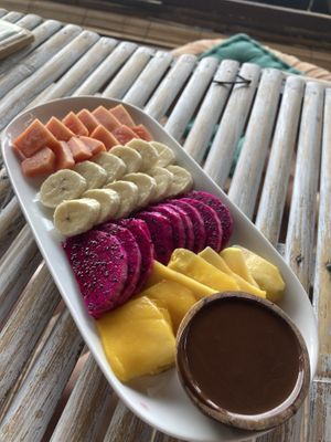 Fondue !  at Green Leaf Cafe in Jemuluk