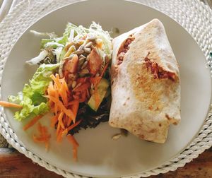 Burrito at Green Leaf Cafe in Jemuluk