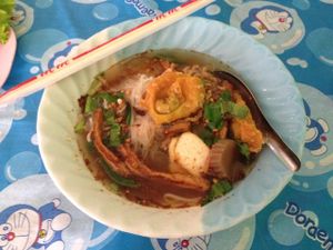 Quay Teow Nam at Su Ting Sian -Soi Anamai 23 in Khon Kaen