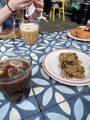 They do iced drinks too! at The Fields Beneath - Kentish Town in North West London