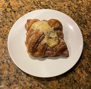 Almond croissant   at The Fields Beneath - Kentish Town in North West London