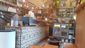 Lovely cosy cafe at The Fields Beneath - Kentish Town in North West London