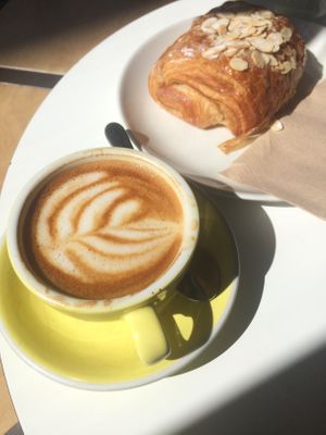 Vegan coffee and cake what more could you ask for  at The Fields Beneath - Kentish Town in North West London
