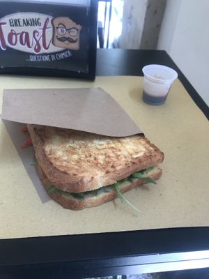 mexican toast at Breaking Toast in Bologna