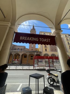   at Breaking Toast in Bologna