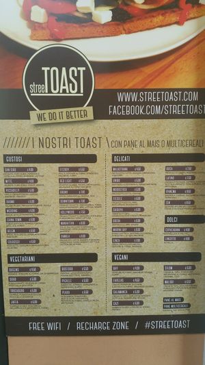 pricing 30/12/17 at Breaking Toast in Bologna