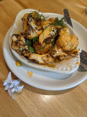 Cauliflower app at True Food Kitchen in Chicago