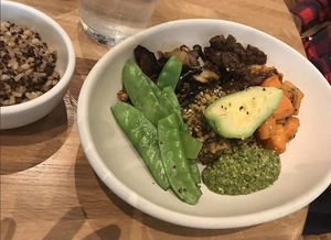 Grain bowl vegan  at True Food Kitchen in Chicago
