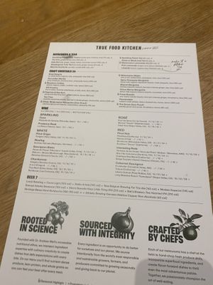   at True Food Kitchen in Chicago