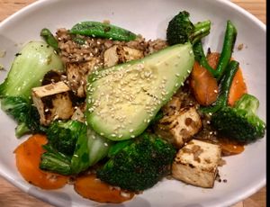 Teriyaki Quinoa Bowl With Tofu at True Food Kitchen in Chicago
