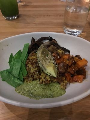 Grain bowl at True Food Kitchen in Chicago