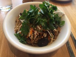 Korean Noodle Bowl at True Food Kitchen in Chicago
