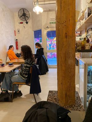 Interiors  at Chillin' Cafe in Madrid