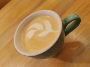 Cappuccino at Chillin' Cafe in Madrid