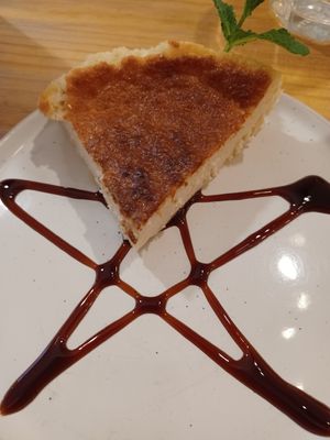 Tarta de queso at Chillin' Cafe in Madrid