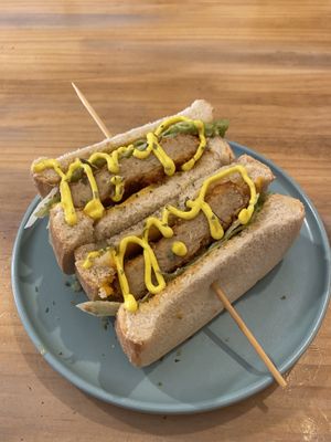 japanese sandwich  at Chillin' Cafe in Madrid