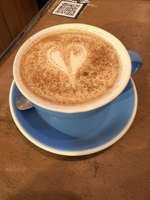 Chai latte  at Chillin' Cafe in Madrid