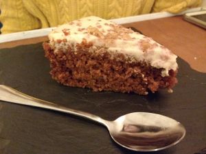 Carrot Cake at Chillin' Cafe in Madrid