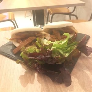 Bao de Jamón at Chillin' Cafe in Madrid