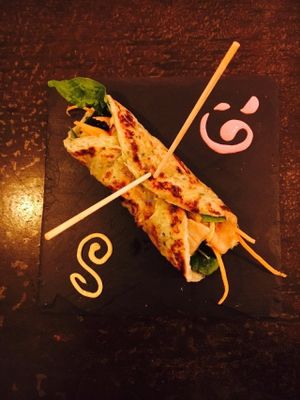 tortilla india at Chillin' Cafe in Madrid