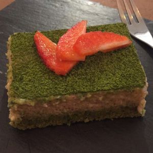 Matcha at Chillin' Cafe in Madrid