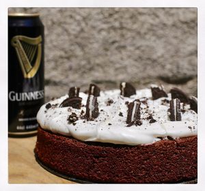 guiness cake at Chillin' Cafe in Madrid