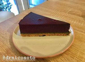Blueberry cookie cake  at Chillin' Cafe in Madrid