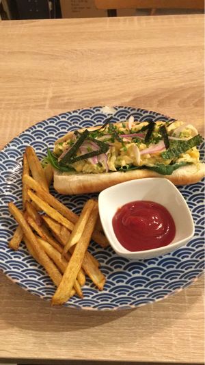 Sandwich at Chillin' Cafe in Madrid