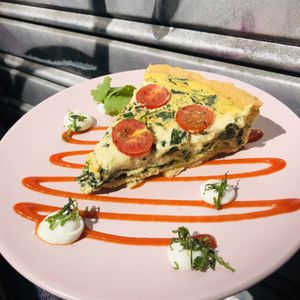 Quiche  at Chillin' Cafe in Madrid