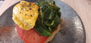 Savoury pancake  at Chillin' Cafe in Madrid