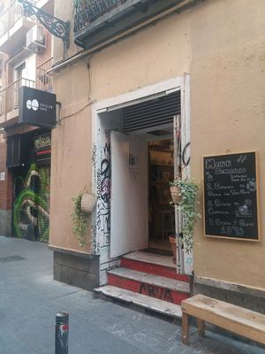 Exterior at Chillin' Cafe in Madrid