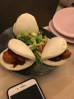 Bao nuggets  at Chillin' Cafe in Madrid