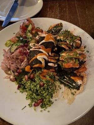 Falafel sharer plate  at Maray - Bold St in Liverpool
