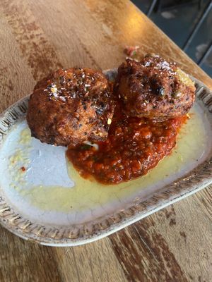Onion bhaji  at Maray - Bold St in Liverpool