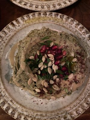 Baba ghanoush  #Veganuary at Maray - Bold St in Liverpool