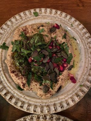 Houmous  #Veganuary at Maray - Bold St in Liverpool
