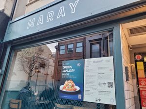 Maray Outside #Veganuary at Maray - Bold St in Liverpool