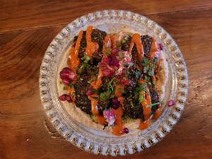 Falafel #Veganuary at Maray - Bold St in Liverpool