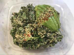 SUPER KALE salad  at Love Juice Bar in Paris