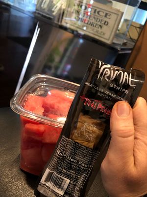 They sell primal vegan jerky now!!  at Whole Foods Market in White Plains