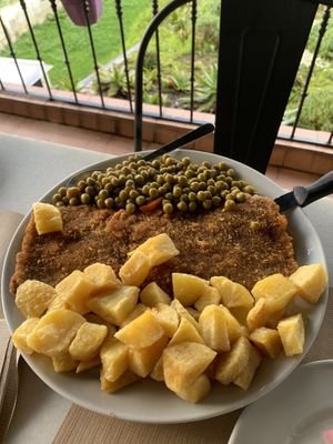 Cachopo  at El Manglar in Oviedo