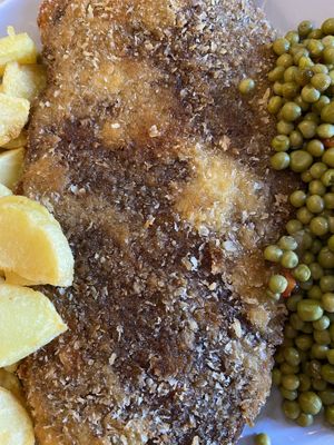 Cachiporra de seitan #Veganuary at El Manglar in Oviedo