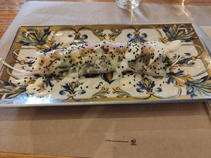 Menú del dia con una sola opción, pero todo buenísimo. El trato perfecto at El Manglar in Oviedo