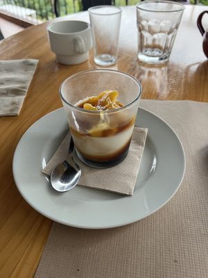 Pana cotta  at El Manglar in Oviedo