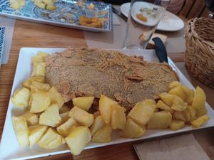 Cachopo at El Manglar in Oviedo