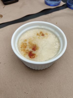 Arroz con leche at El Manglar in Oviedo