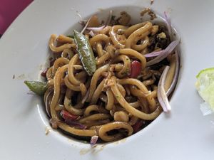 Udon at El Manglar in Oviedo